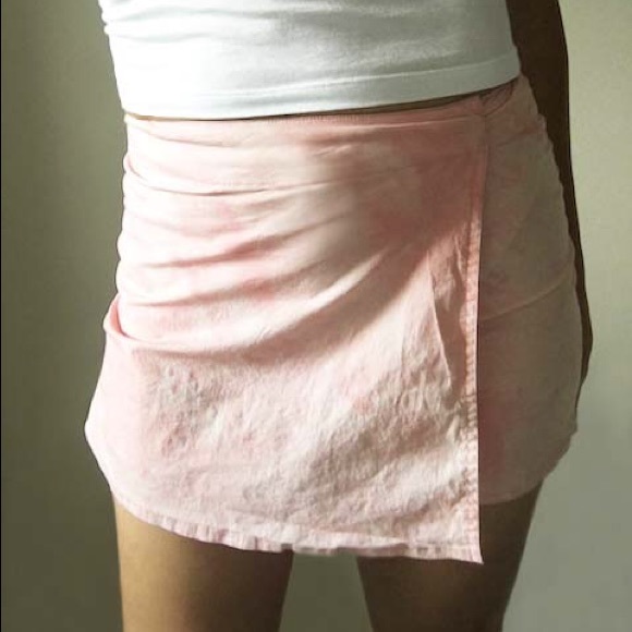 PACIFIC TRAIL Pink Acid Wash Skorts - Picture 11 of 11